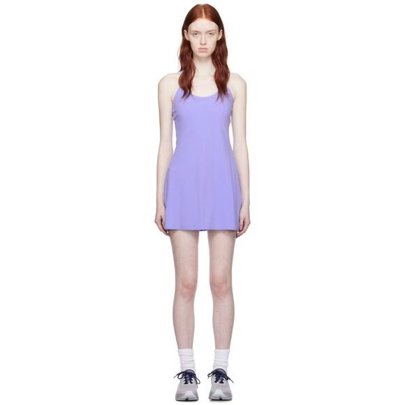 Outdoor Voices Scoop Neck Lined Exercise Dress in Purple Dayflower XL - Picture 1 of 9